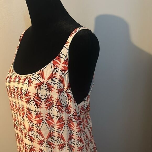 Cabi Dresses | Cabi Aztec Sleeveless Spaghetti Strap Layered  #870 Dress small A - Picture 3 of 9